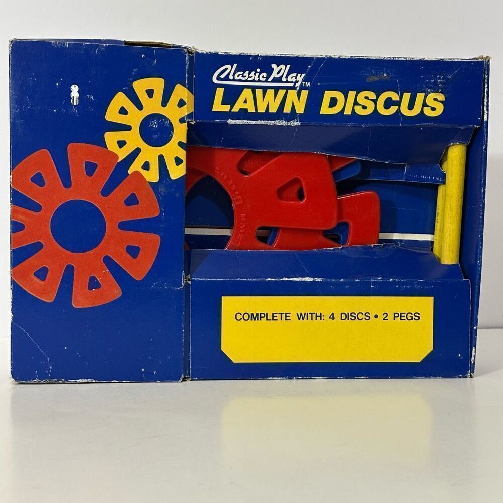 Classic Play Lawn Discus Game
